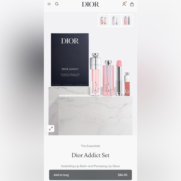 NEW Dior Addict Lip Set - Picture 4 of 6